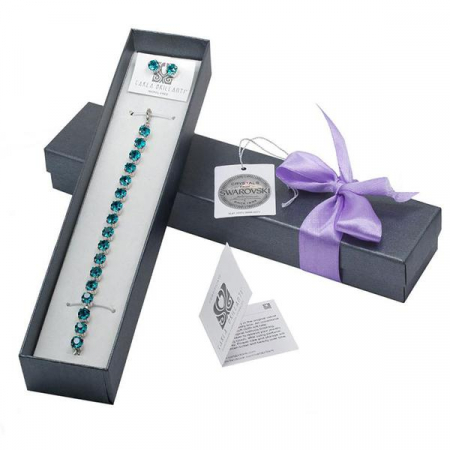Seturi cadou cristale Swarovski - Set cadou cristale Swarovski Blue Zircon