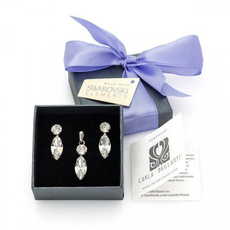Seturi cadou cristale Swarovski - Set cadou cristale Swarovski Caroline Crystal