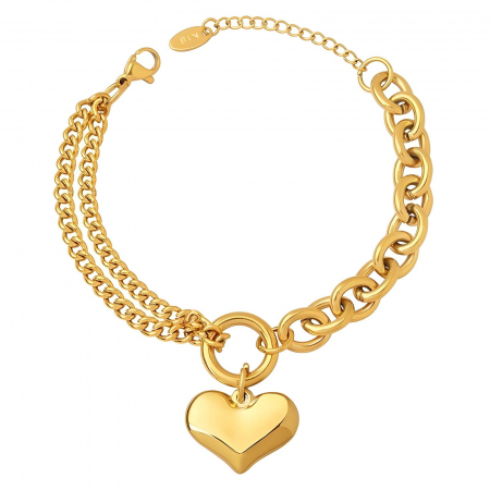 Bratari Alexis Collection 18K Gold Plated - Bratara Alexis Collection ALX85270B placata cu aur 18K
