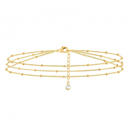 Bratari Alexis Collection 18K Gold Plated - Bratara Alexis Collection ALX87140B placata cu aur 18K