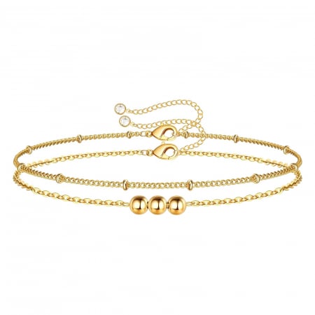 Bratari Alexis Collection 18K Gold Plated - Bratara Alexis Collection ALX87166B placata cu aur 18K