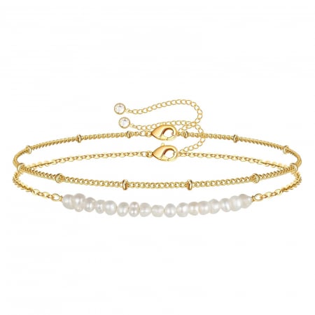 Bratari Alexis Collection 18K Gold Plated - Bratara Alexis Collection ALX87169B placata cu aur 18K
