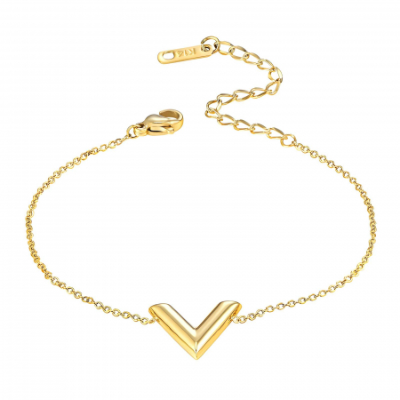 Bratari Alexis Collection 18K Gold Plated - Bratara Alexis Collection ALX87292B placata cu aur 18K