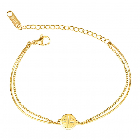 Bratari Alexis Collection 18K Gold Plated - Bratara Alexis Collection ALX87297B placata cu aur 18K