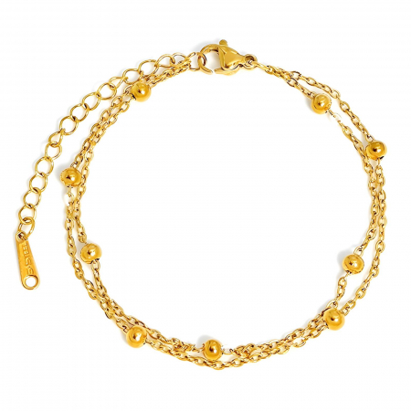 Bratari Alexis Collection 18K Gold Plated - Bratara Alexis Collection ALX87309B placata cu aur 18K