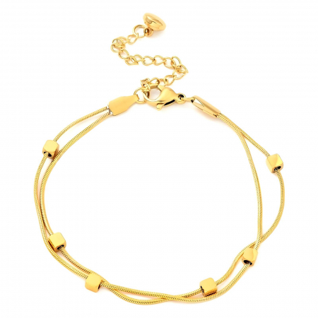 Bratari Alexis Collection 18K Gold Plated - Bratara Alexis Collection ALX87315B placata cu aur 18K