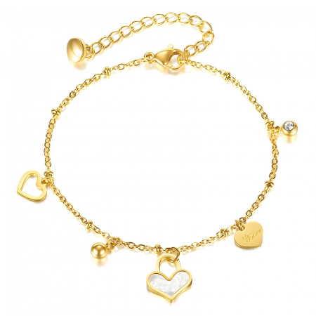 Bratari Alexis Collection 18K Gold Plated - Bratara Alexis Collection ALX87316B placata cu aur 18K