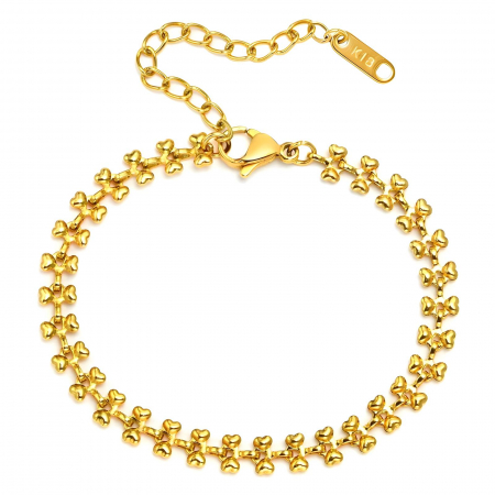 Bratari Alexis Collection 18K Gold Plated - Bratara Alexis Collection ALX87322B placata cu aur 18K