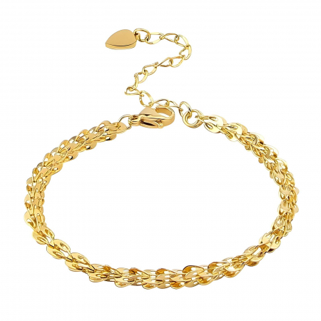 Bratari Alexis Collection 18K Gold Plated - Bratara Alexis Collection ALX87324B placata cu aur 18K