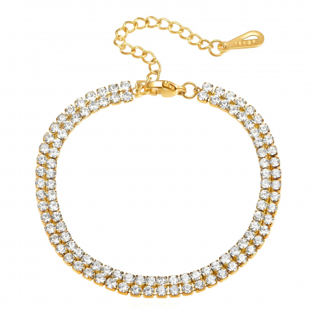 Bratari Alexis Collection 18K Gold Plated - Bratara Alexis Collection ALX87412B placata cu aur 18K