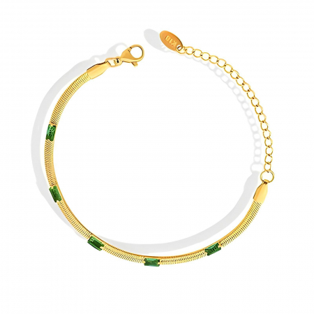 Bratari Alexis Collection 18K Gold Plated - Bratara Alexis Collection ALX87989B placata cu aur 18K