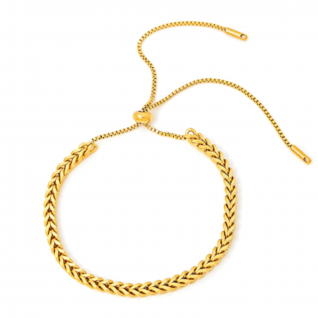 Bratari Alexis Collection 18K Gold Plated - Bratara Alexis Collection ALX87289B placata cu aur 18K