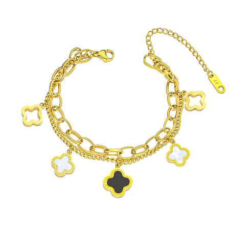 Bratari Alexis Collection 18K Gold Plated - Bratara Alexis Collection ALX88115B placata cu aur 18K