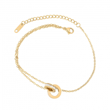 Livrare 24H Alexis Collection - Bratara Alexis Collection ALX88253B placata cu aur 18K