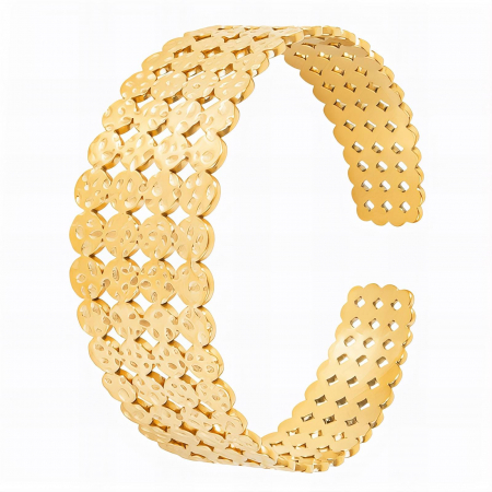 Bratari Alexis Collection 18K Gold Plated - Bratara Alexis Collection ALX88606B placata cu aur 18K