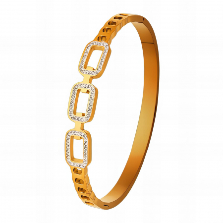 Bratari Alexis Collection 18K Gold Plated - Bratara Alexis Collection ALX89610B placata cu aur 18K
