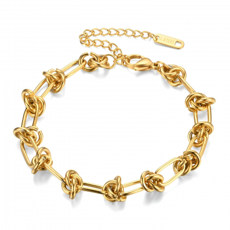 Bratari Alexis Collection 18K Gold Plated - Bratara Alexis Collection ALX90260B placata cu aur 18K