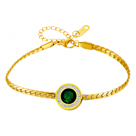 Bratari Alexis Collection 18K Gold Plated - Bratara Alexis Collection ALX90307B placata cu aur 18K