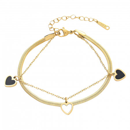 Bratari Alexis Collection 18K Gold Plated - Bratara Alexis Collection ALX90338B placata cu aur 18K