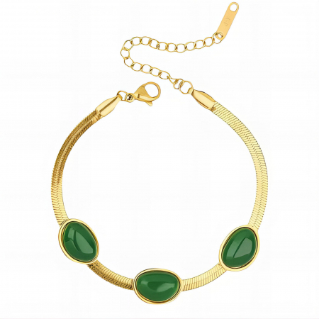 Bratari Alexis Collection 18K Gold Plated - Bratara Alexis Collection ALX90358B placata cu aur 18K