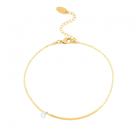 Bratari de picior Alexis Collection 18K Gold Plated - Bratara de picior Alexis Collection ALX87779BP placata cu aur 18K