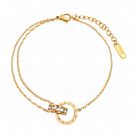 Bratari de picior Alexis Collection 18K Gold Plated - Bratara de picior Alexis Collection ALX87994BP placata cu aur 18K