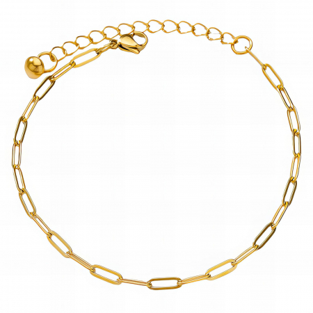 Bratari de picior Alexis Collection 18K Gold Plated - Bratara de picior Alexis Collection ALX90052BP placata cu aur 18K