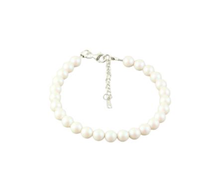 Bratari argint - Bratara din argint cu perle de cultura Primero Purity Pearlescent White 6mm