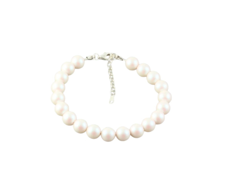Bratari argint - Bratara din argint cu perle de cultura Primero Purity Pearlescent White 8mm
