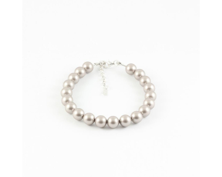Bratara din argint cu perle de cultura Primero Purity Platinum 8mm [2]