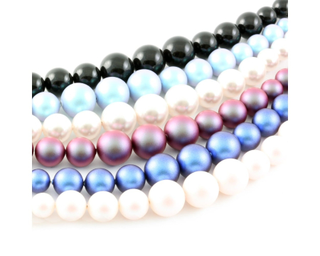 Bratara din argint cu perle de cultura Primero Serenity Iridescent Dark Blue [1]