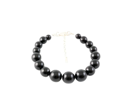 Bratari cristale Swarovski - Bratara din argint cu perle de cultura Primero Serenity Mystic Black