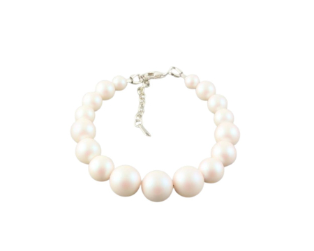 Bratari cristale Swarovski - Bratara din argint cu perle de cultura Primero Serenity Pearlescent White