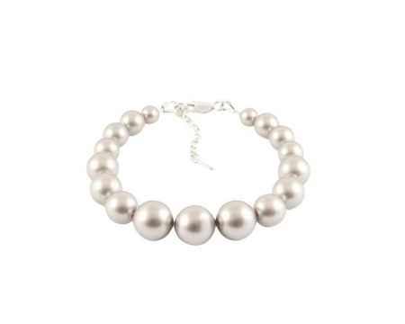 Bratari cristale Swarovski - Bratara din argint cu perle de cultura Primero Serenity Platinum