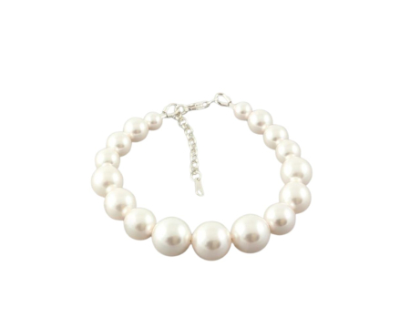 Bratari cristale Swarovski - Bratara din argint cu perle de cultura Primero Serenity White