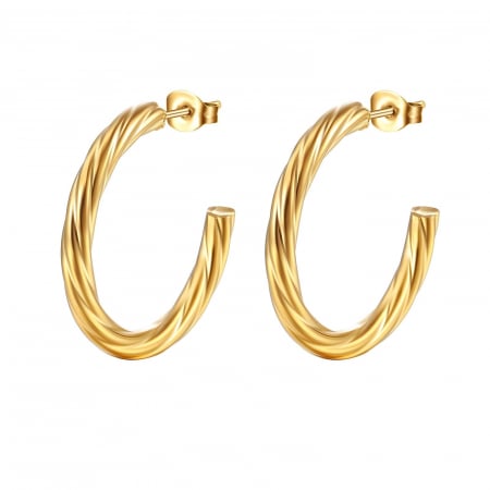 Cercei Alexis Collection 18K Gold Plated - Cercei Alexis Collection ALX87061 placati cu aur 18K