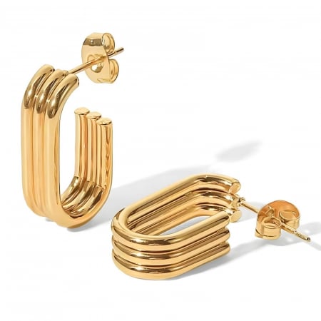 Cercei Alexis Collection ALX87066 placati cu aur 18K [1]