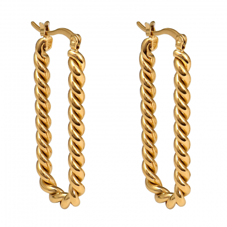 Cercei Alexis Collection 18K Gold Plated - Cercei Alexis Collection ALX87067 placati cu aur 18K
