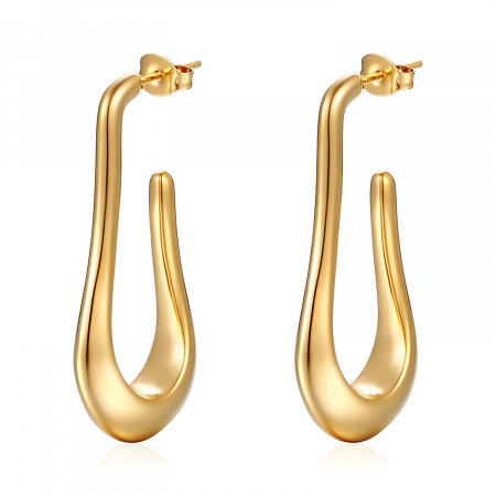 Cercei Alexis Collection 18K Gold Plated - Cercei Alexis Collection ALX87068 placati cu aur 18K