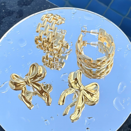 Cercei Alexis Collection ALX87070 placati cu aur 18K [1]