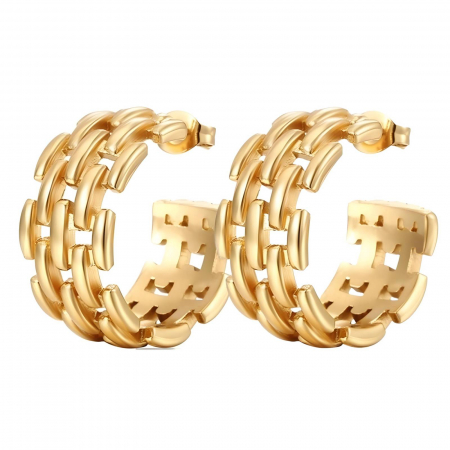 Cercei Alexis Collection 18K Gold Plated - Cercei Alexis Collection ALX87070 placati cu aur 18K