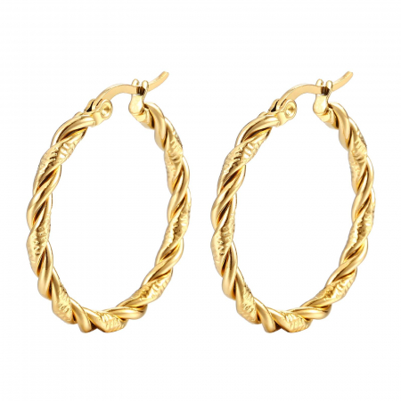 Cercei Alexis Collection 18K Gold Plated - Cercei Alexis Collection ALX87209 placati cu aur 18K