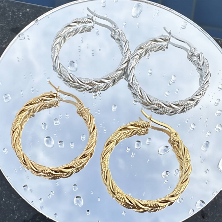 Cercei Alexis Collection ALX87209 placati cu aur 18K [1]