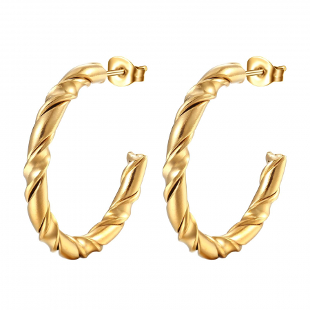 Cercei Alexis Collection 18K Gold Plated - Cercei Alexis Collection ALX87213 placati cu aur 18K
