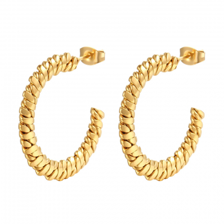 Cercei Alexis Collection 18K Gold Plated - Cercei Alexis Collection ALX87231 placati cu aur 18K