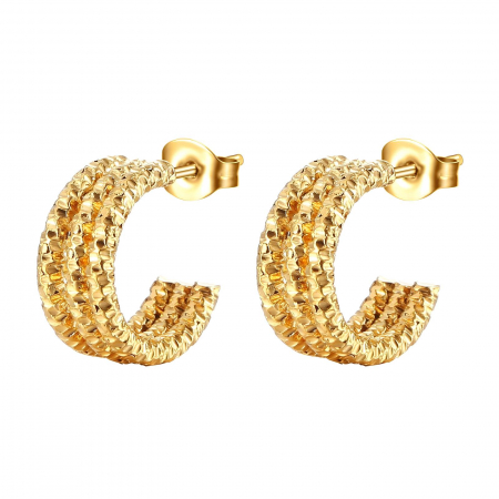 Cercei Alexis Collection 18K Gold Plated - Cercei Alexis Collection ALX87233 placati cu aur 18K