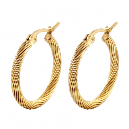 Cercei Alexis Collection 18K Gold Plated - Cercei Alexis Collection ALX87242 placati cu aur 18K