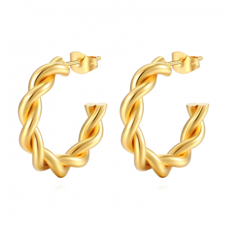 Cercei Alexis Collection 18K Gold Plated - Cercei Alexis Collection ALX87247 placati cu aur 18K