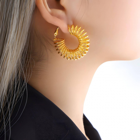 Cercei Alexis Collection ALX87248 placati cu aur 18K [1]