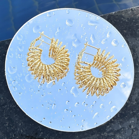 Cercei Alexis Collection ALX87248 placati cu aur 18K [2]